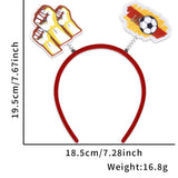 Themed Party Supplies 2026 USA Canada Mexico World Cup Fan Headband – Football Club Party Cheer Props