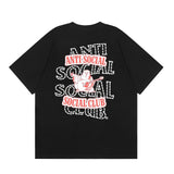 ANTI SOCIAL CLUB T-Shirt Print Casual