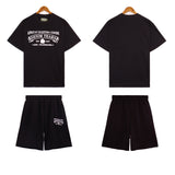 Denim Tears T Shirt Shorts Short Sleeve T-shirt Men and Women Sports Shorts Suit(Options need to be purchased separately)