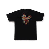 Bathing Ape T Shir Summer, Ape Man Year of the Dragon Limited Print Short Sleeve T-Shirt