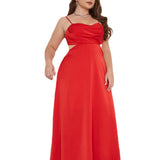 Women Dresses Fashion Casual Cool Dress (HWFS0410)