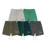 Rhude Shorts Micro Label Letter Embroidered Casual Shorts Beach Shorts