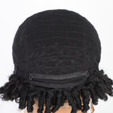 Women's Wigs Puffy Short Dreadlock Synthetic Wig