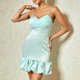 Women Dresses Elegant Fashion Cool Sexy Dress (HWFS0410)