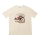 Rhude T Shirt Geometric Print Short Sleeve T-Shirt