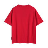 Palm Angels T Shirts Racing Flag Letter Print Short Sleeve T-Shirt