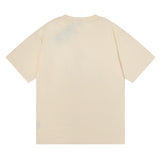 Rhude T Shirt Art Abstract Design Printed Short Sleeve T-Shirt