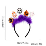Halloween headband Halloween Headband – Party Decoration & Photo Prop with Bats, Cats & Pumpkins