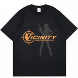 Street Unisex T-shirt Y2k Street Hip Hop Tee