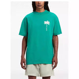 Palm Angels T Shirts Coconut Letter Print Short Sleeve T-Shirt