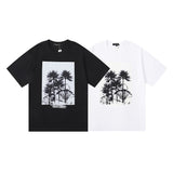 Purple Brand T Shirts Purple Micro Label Letter Pattern Printed Short Sleeve T-Shirt