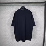 Men T-shirts Spring Summer Paris Initially Printed Short Sleeve T-Shirt Loose Casual