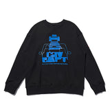C.e sweatshirt fall and winter c.e printer pattern printing round neck pullover sweatshirt