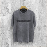 Purple Brand Distressed T Shirts Short Sleeve
