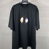 Men T-shirts Summer Paris Valentine's Day Old Short Sleeve T-Shirt Short Sleeve Loose