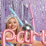 Themed Party Supplies Disco Ball Headband – Party Decoration Mirror Ball Hair Accessory