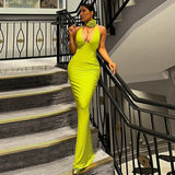 Women Dresses Sexy Minimalist Temperament Banquet Dress