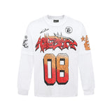 Hellstar long-sleeve T-shirt graffiti portrait print loose version casual long sleeve