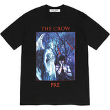 Men T-shirts 21FW The Crow Tee Comic Alphabet Short Sleeve T-Shirt