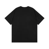Men T-shirts Summer Paris Gypsy Hot Diamond Wash Old Short Sleeve Crew Neck T-Shirt Casual