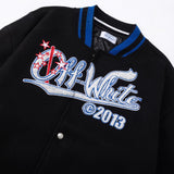 Off white jacket fall and winter style outwear for men and women