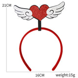 Themed Party Supplies Bachelorette Party Heart Headband – Valentine’s Day Love-Themed Bar Accessories