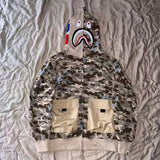 Bathing ape hoode bape desert bat