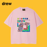 Drew T Shirts Graffiti Printing T-shirt