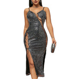 Women Dresses Elegant Fashion Social Banquet Dress (HWFS0410)