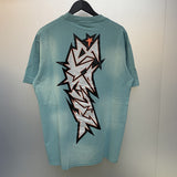 Hellstar T Shirt Vintage Old Loose Casual Short Sleeve T-Shirt