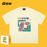 Drew T Shirts Graffiti Printing T-shirt