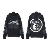 Hellstar Hoodie & Pants Wash Water Make Old Hoodies Sweater Trousers