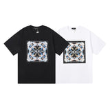 Purple Brand T Shirts Purple Micro Label Letter Pattern Printed Short Sleeve T-Shirt