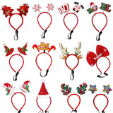 Themed Party Supplies Adjustable Christmas Pet Headband – Festive Holiday Dog Accessory