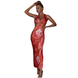 Women Dresses Elegant Fashion Casual Dress (HWFS0410)