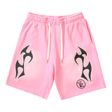 Hellstar Shorts Wash and Do Old Casual Shorts Summer