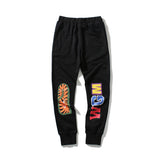 Bathing Ape Pants Shark Head Camouflage Printed Men's and Women's Casual Pants