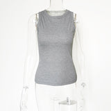 Women Tops Fashion Sexy Cool Vest (ZJ0415)