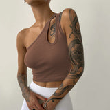 Women Tops Fashion Sexy Cool Vest (ZJ0415)