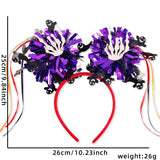 Halloween headband Halloween Large Headband – Colorful Long Tinsel Sticks