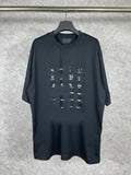 Men T-shirts Paris Full Print Short Sleeve Crew Neck T-Shirt Casual Half Sleeve
