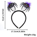 Halloween headband Halloween Party Headband – 3D Witch Hat & Spider Design