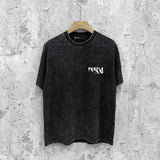 Purple Brand Distressed T Shirts Short Sleeve