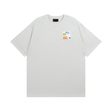 Men T-shirts Summer Paris Refrigerator Eco-friendly Logo Short Sleeve T-Shirt Loose Casual