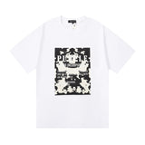 Purple Brand T Shirts Purple Micro Label Letter Pattern Printed Short Sleeve T-Shirt