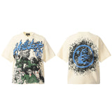 Hellstar T Shirt Iverson, James Star vintage short sleeve T-shirt