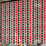 Themed Party Supplies Poker Theme Party Fringe Curtain – Casino Night Decorations