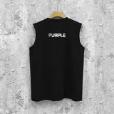 Purple Brand Tank T Shirts Sleeveless T-shirt Vest