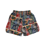 Rhude T Shirt Cartoon Graffiti Letter Casual Short Sleeve Shirt Shorts