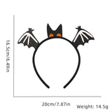 Halloween headband Halloween Headband – Party Decoration & Photo Prop with Bats, Cats & Pumpkins